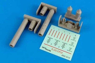 Aerobonus 480019 S-25-OFM air-to-ground rocket 1/48