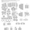 New Ware NWA-M0725 1/48 Mask He 111 H-20 BASIC (ICM 48264)