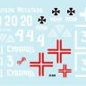 Star Decals STAR35888 Soviet KV-1 model/1940. Soviet, Germany, RONA 1/35