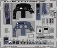 Eduard 32635 BAC Lightning F.1A/F.3 interior S.A. TRU