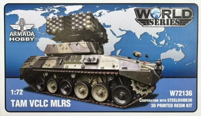 Armada Hobby W72136 TAM VCLC MLRS (3D Printed resin kit) 1/72