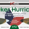 Dk Decals 72139 Hawker Hurricane CZ pilots in RAF sqdn. Pt.1 1/72