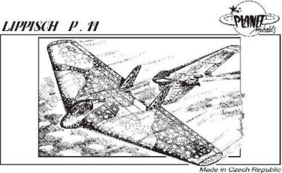 Planet Models PLT067 Lippisch P.11 1/72