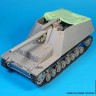 Black Dog T35271 Sd,Kfz.165 Hummel early/late Canvas 	(designed to be used with Tamiya kits) 1/35