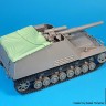 Black Dog T35271 Sd,Kfz.165 Hummel early/late Canvas 	(designed to be used with Tamiya kits) 1/35