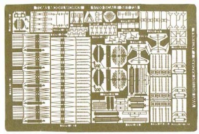 Tom's Modelworks 793 Illustrious class carriers (WW2) 1/700