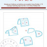 Peewit M72289 Canopy mask P-51 B/C (ARMA H.) 1/72