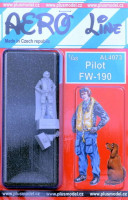 Plus model AL4073 1/48 Pilot FW-190 (1 fig.)