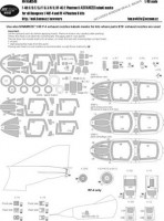 New Ware NWA-M0346 1/48 Mask for F-4 &amp; RF-4 Phantom II ADVANCED (HAS)