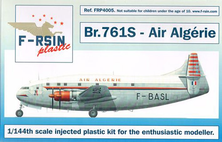 F-rsin Plastic FRP4005 Breguet 761S Deux-Ponts - Air Algerie 1/144