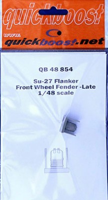 QuickBoost QB48854 Su-27 Flanker front wheel fender - late 1/48