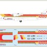 F-rsin Plastic FRP4113 Air Nostrum (Iberia) ATR 72 the 1000th ATR built with a special livery. 1/144