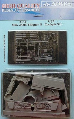 Aires 2134 MiG-23ML Flogger G cockpit set 1/32