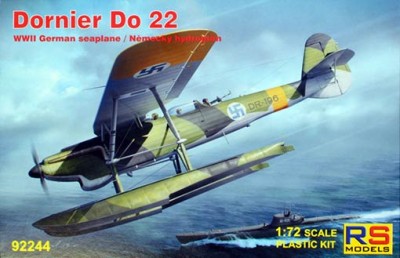 Rs Model 92244 Dornier Do 22 (4x camo, 1940-1942) 1/72