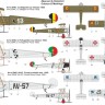 Kovozavody Prostejov 72462 Avro 504K 'Over Europe' (3x camo) 1/72