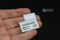 Quinta studio QR+48107 Комплект ремней для истребителя Великобритании, конец/после ВМВ (с металлическими пряжками) (для всех моделей) 1/48