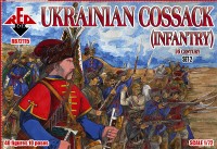 Red Box 72115 Ukrainian cossack infantry. 16 cent. Set 2 1/72