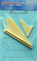 Aires 4434 J35 Draken vertical fin 1/48