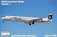 Восточный Экспресс 144112_5 MD-80 поздний Alaska ( Limited Edition ) 1/144
