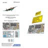 Микродизайн 048066 Як-28 П/ПП (Hobby Boss) цветные приборные доски 1/48