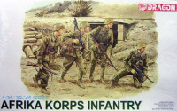 Dragon 6138 Солдаты Afrika Korps Infantry 1/35