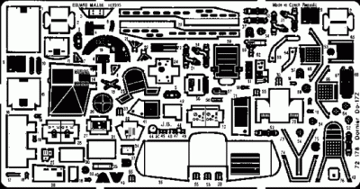 Eduard 72178 Do 17Z interior REV