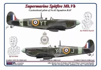 AML AMLC48038 Decals Czechoslovak pilots of No.65 Squadron 1/48
