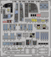 Eduard FE592 1/48 Цветное фототравление для A-6E interior S. A.