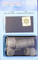 Aires 4758 MiG-23BN early exh.nozzle - opened (TRUMP) 1/48
