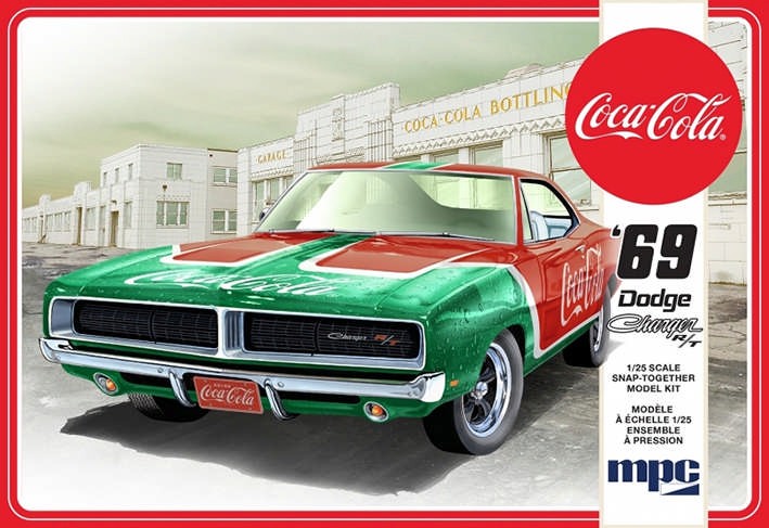 MPC 919 1969 Dodge Charger RT (Coca Cola) Snap 1/25