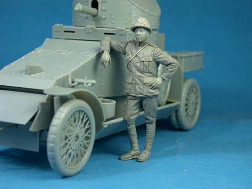 Copper State Models F35-011 Фигура, Бельгийский экипаж бронеавтомобиля 1/35