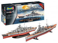 Revell 05174 Набор кораблей Battle Set HMS Hood vs. Bismarck - 80th Anniversary 1/700
