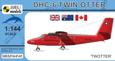 Mark 1 Model MKM-144141 DHC-6 Twin Otter 'Twotter' 1/144