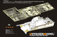 Voyager Model PE351071 WWII German Panher II Prototype Design Plan basic (AMUSING HOBBY 35A040) 1/35