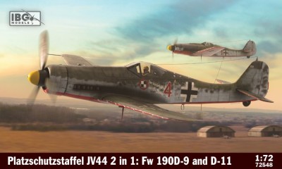 IBG Models 72548 Platzschutzstaffel JV44 (Fw190D-9&amp; Fw190D-11) 1/72