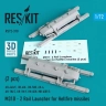 Reskit RS72-0318 M310 - 2 Rail Launcher for Hellfire missiles 1/72