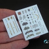 Quinta studio QD48176 Bf 109E-1 (для модели Wingsy kits) 1/48