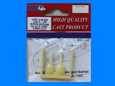 AML AMLA48036 Avia S-199 machine gun bump (ACA/HBC) 1/48