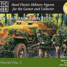 Plastic Soldier WW2V15007 15mm Easy Assembly German Sdkfz 251 Ausf D Half track