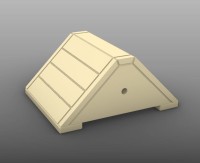 Aims AIMS72P017 RAF/FAA/Fleet Air Arm (shore based) WWII / post war wheel chocks - set of two 1/72