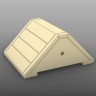 Aims AIMS72P017 RAF/FAA/Fleet Air Arm (shore based) WWII / post war wheel chocks - set of two 1/72