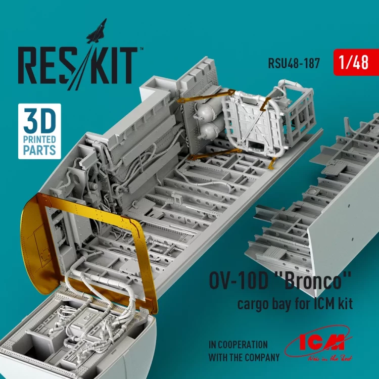 Reskit U48187 OV-10D 'Bronco' cargo bay (ICM) 1/48