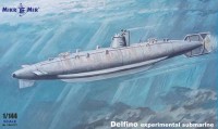 MikroMir 144-037 Delfino - итальянская экспериментальная подлодка 1892 года 1/144