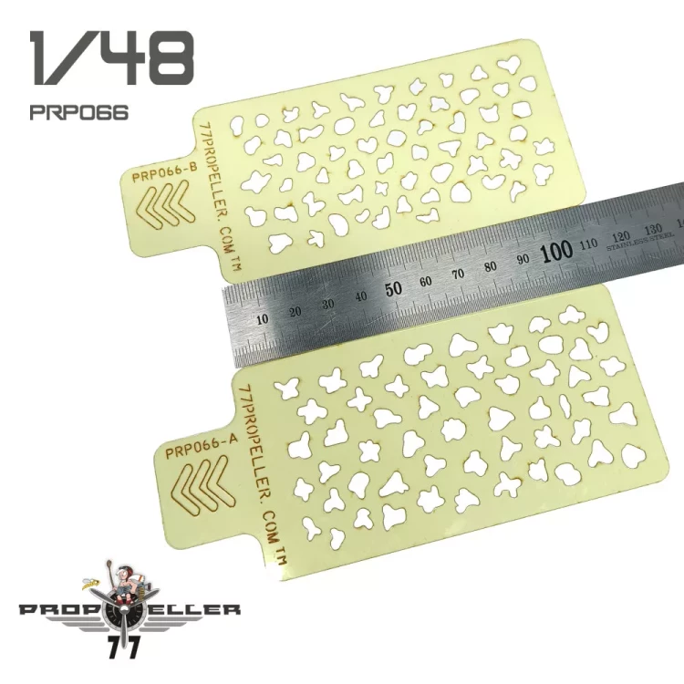 77 Propeller 77PRP066 Italian aircraft camouflage template Type C 1/48