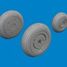 Eduard 6481151 BRASSIN MiG-21F wheels (EDU) 1/48