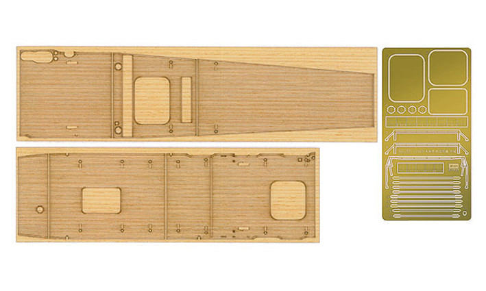 Hasegawa 72152 Набор Для Wooden Deck For 49227 1 Aircraft Carrier Akagi 1/700