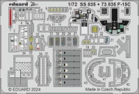 Eduard SS835 F-15C (FINEM) 1/72
