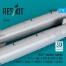 Reskit 72589 B43-1 nuclear bombs (2 pcs.) 1/72