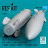 Reskit 72589 B43-1 nuclear bombs (2 pcs.) 1/72