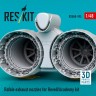 Reskit U48595 Rafale exh. nozzles (REV) 1/48